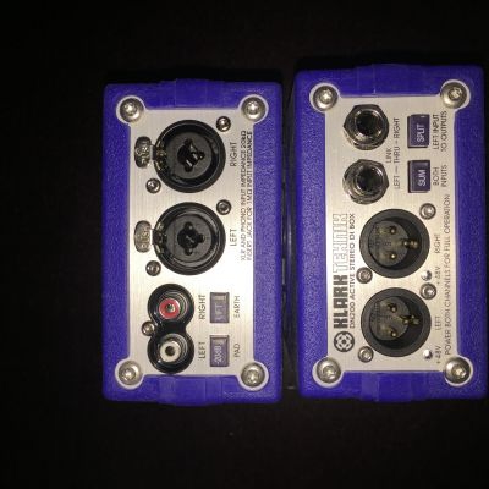 DI stéréo DN200 KLARK TEKNIK Symétriseur - Photo 2 sur 2