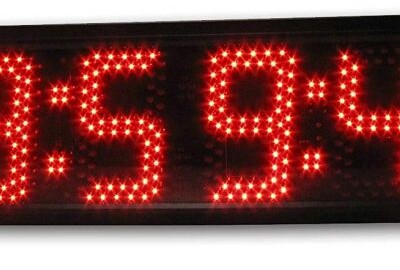Location Horloge Géante 6 chiffres LED 12.7cm de haut
