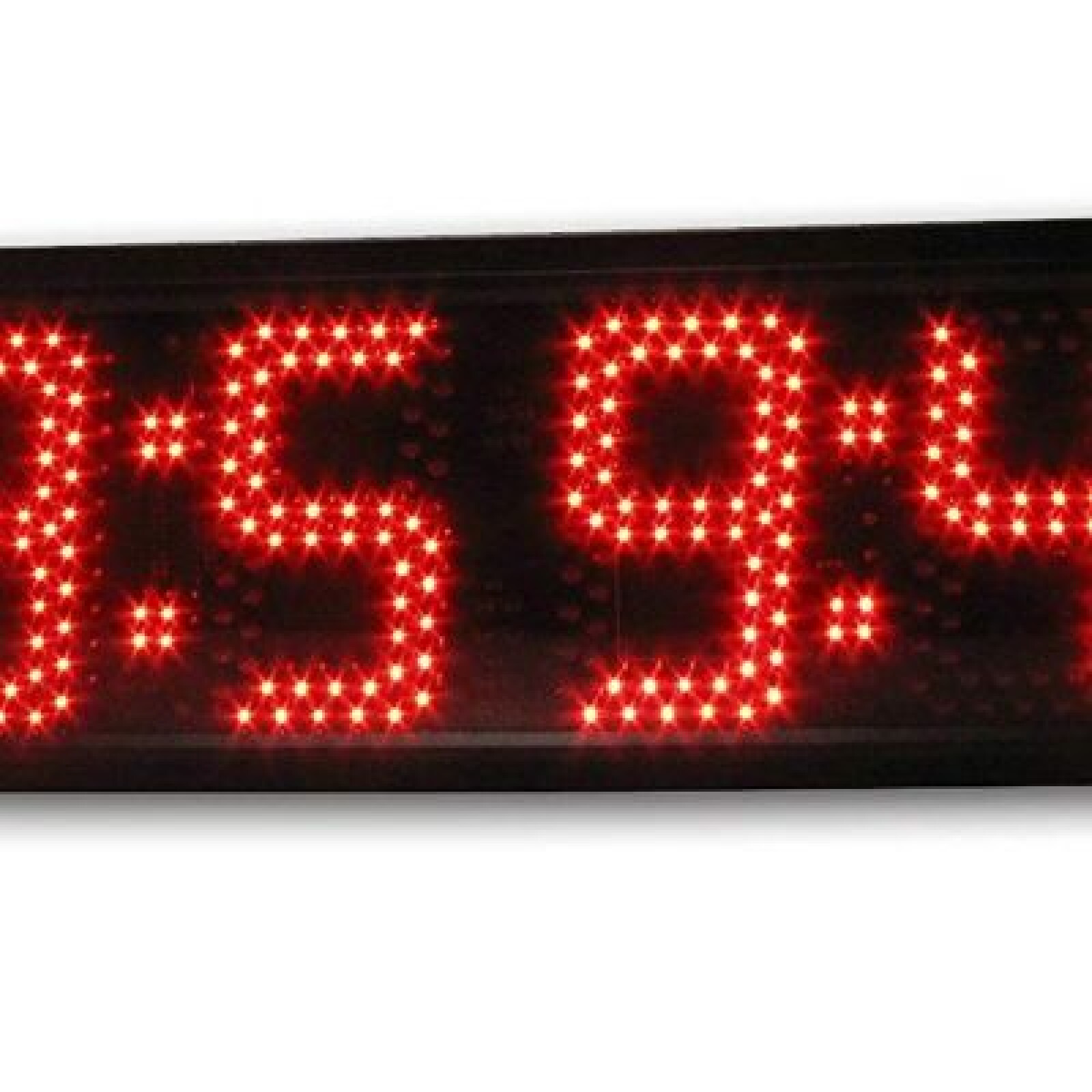 Horloge Géante 6 chiffres LED 12.7cm de haut - Photo 3 sur 3
