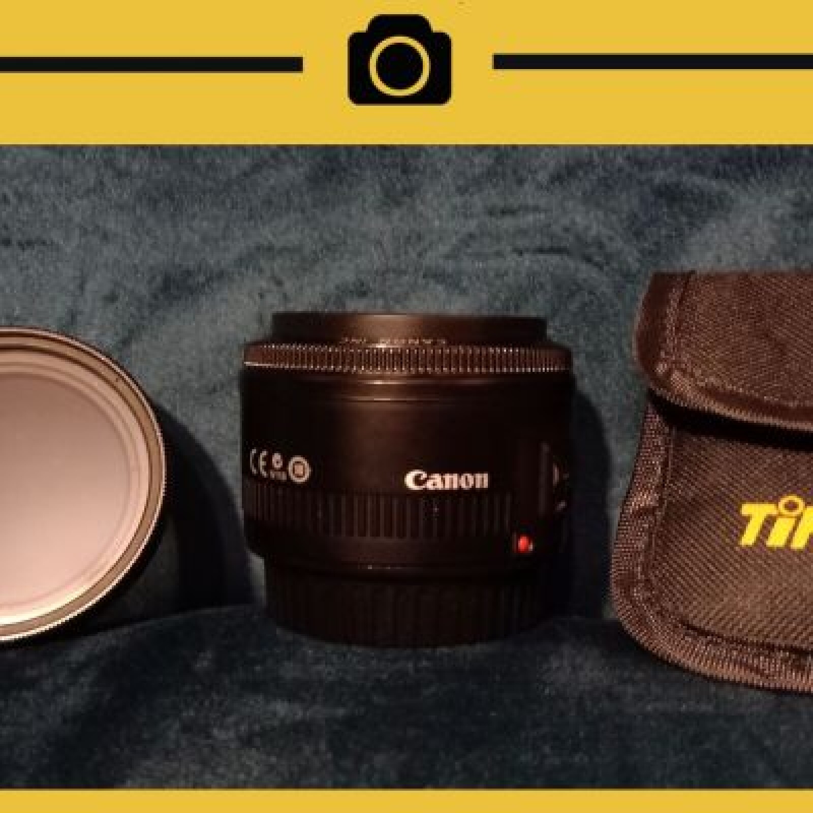 OBJECTIF CANON 50MM F/1.8 + FILTRE VARIABLE - Photo 2 sur 2