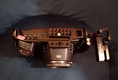 Location BMPCC 6K + CAGE + SSD T5 1TO