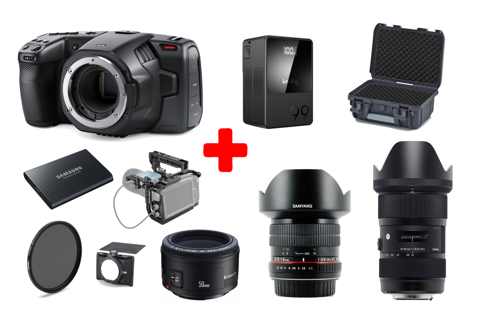 (PACK 4) BLACKMAGIC 6K  - Photo 1 sur 1