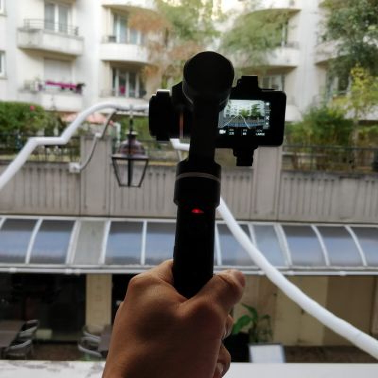 Stabilisateur GoPro 5/6/7 Feiyu G5 + PERCHE - Photo 2 sur 5