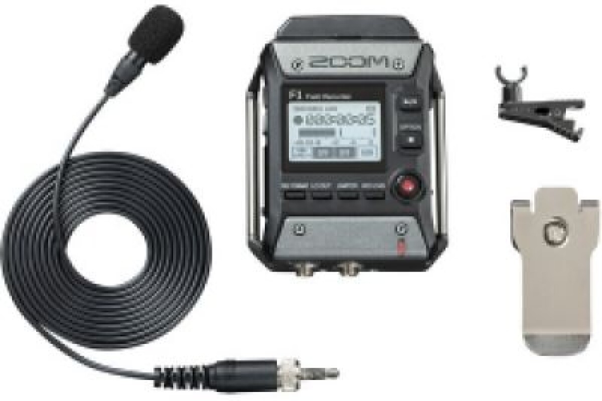Location "Micro cravate" - Zoom F1-LP + micro lavalier - Lightyshare