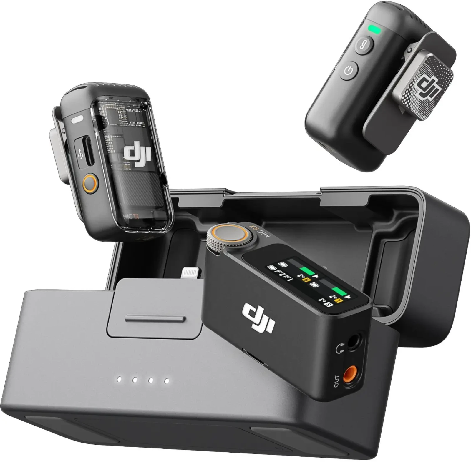DJI Micro sans fil Mic 2 - Photo 2 sur 3
