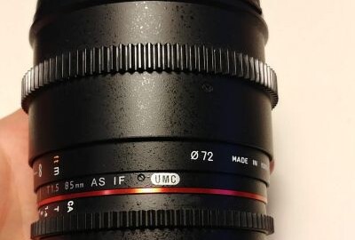 Location Samyang : 85mm T1.5 AS IF UMC VDSLR II pour Canon (monture EF)