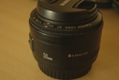 Location Canon 50mm 1.8 EF II