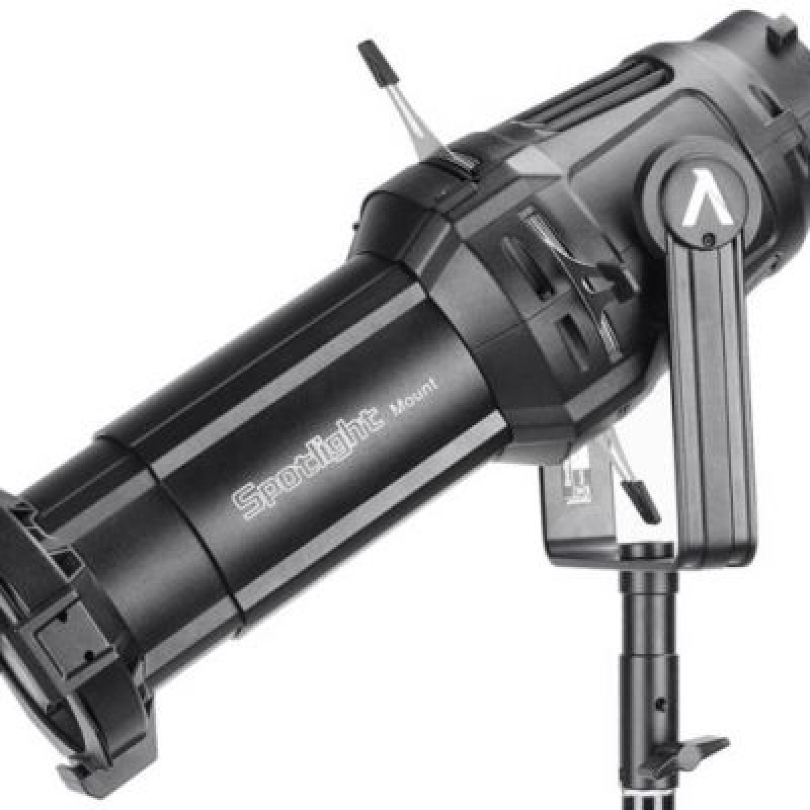 Spotlight Mount 36° avec Iris et kit 13 gobos - Photo 1 sur 5