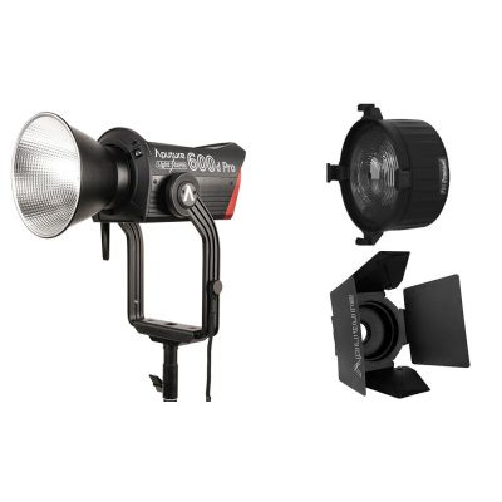 600D avec Fresnel F10 et Barndoors - Photo 1 sur 2