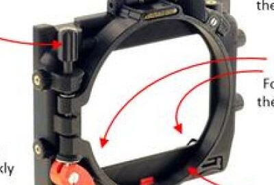 Location 114mm Mattebox Clip-on "Abracam Clip-One"  4x5.65’