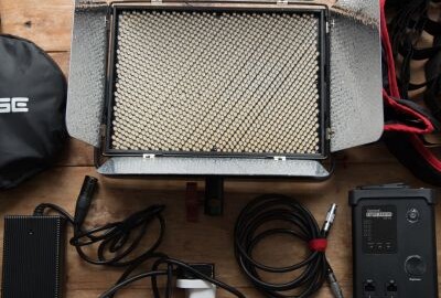 Location Kit de 3x lumière Aputure (Lightstorm LS 1S + 2 x HR 672C)
