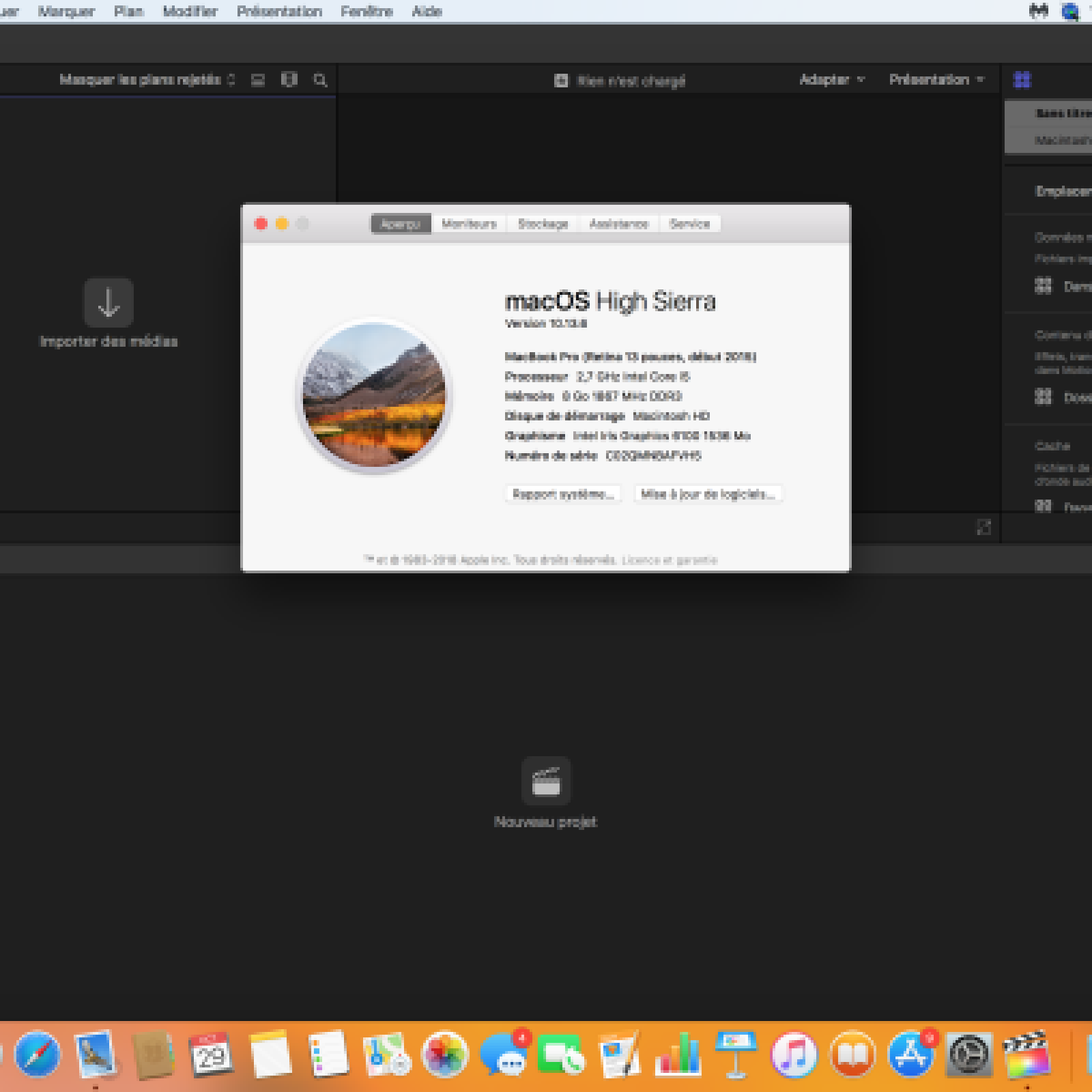 MacBook Pro 2,7 GHz i5, 8 Go RAM, 250 Go SSD - Photo 2 sur 2