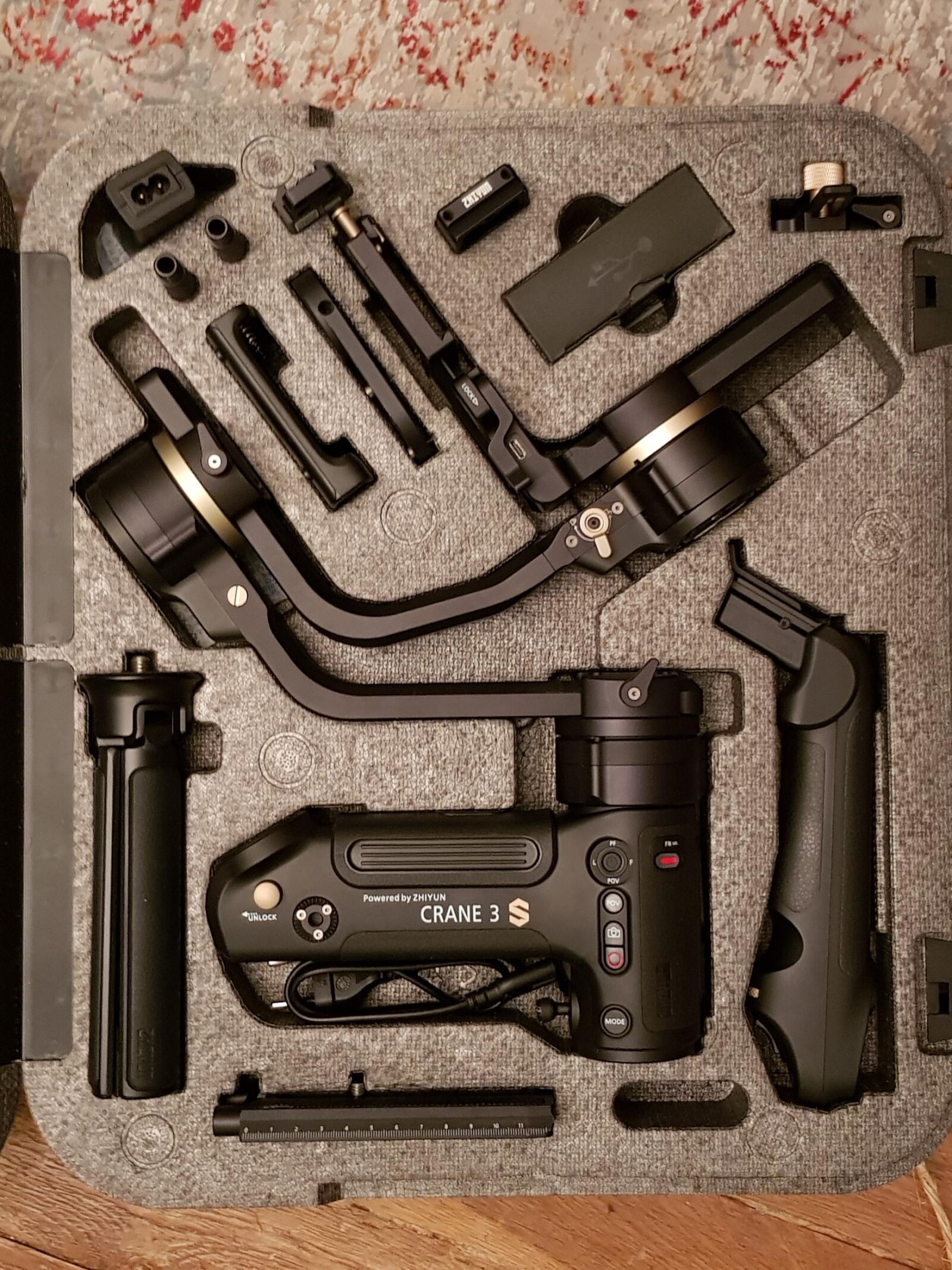 Stabilisateur Zhiyun Crane 3S avec Sling handler - Photo 1 sur 2