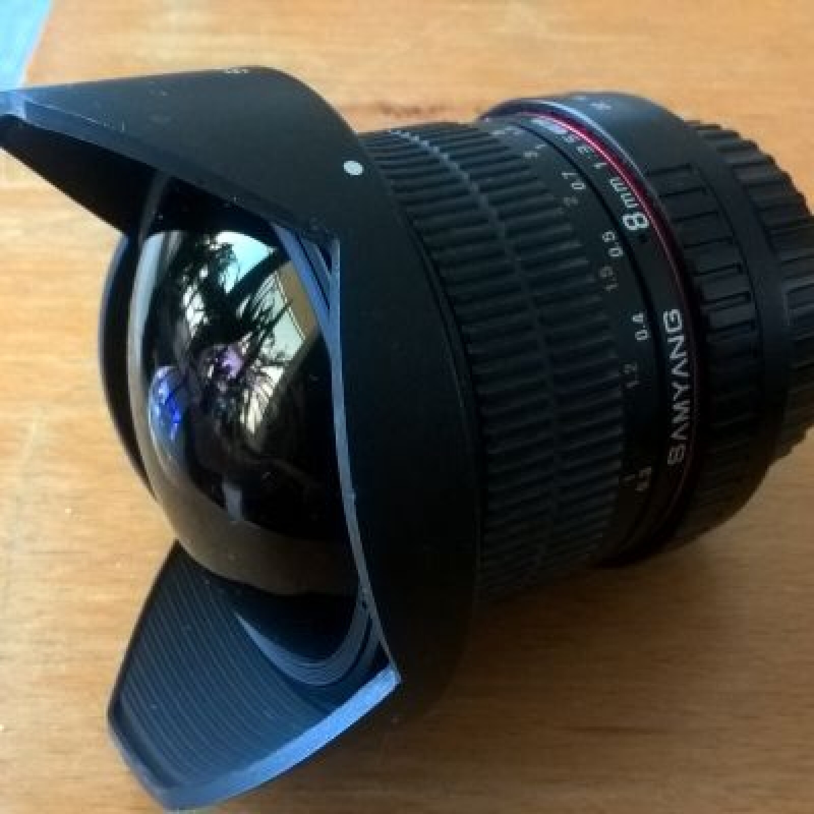 Objectif 8mm Samyang - EF - Photo 2 sur 4