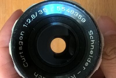 Location Objectif 35mm f/2.8 Scheider-Kreuznach Curtagon