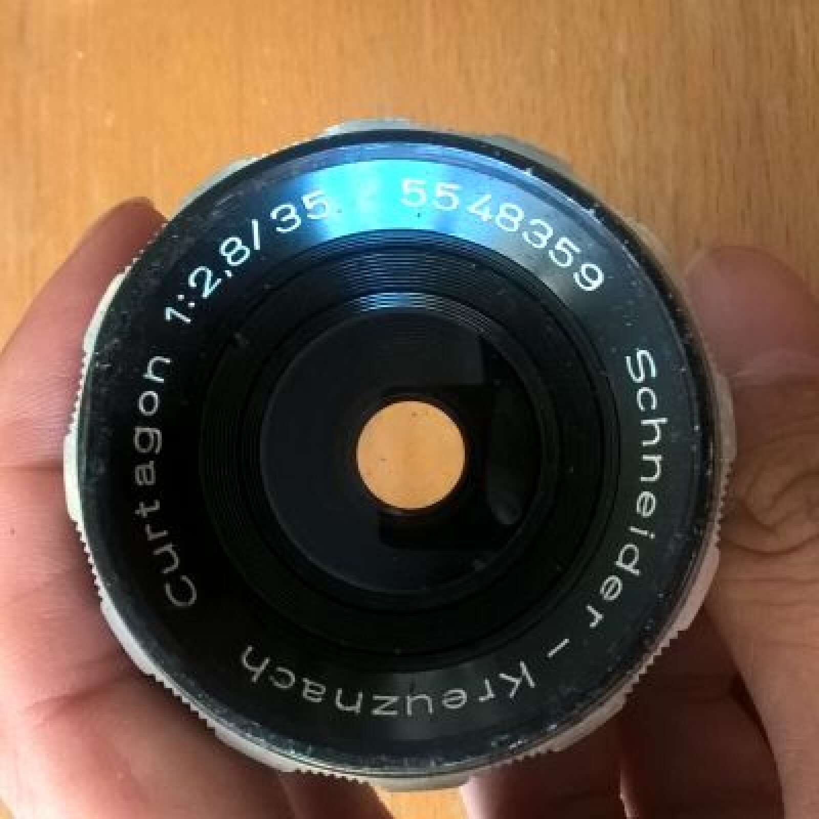 Objectif 35mm f/2.8 Scheider-Kreuznach Curtagon - Photo 2 sur 2