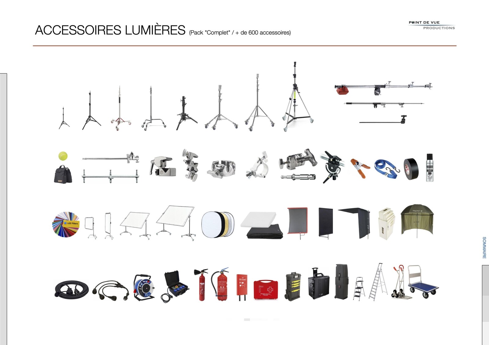 Caméra RED + éclairage + chef opérateur + 10 techniciens + camion (Pack "Complet") - Photo 3 sur 9