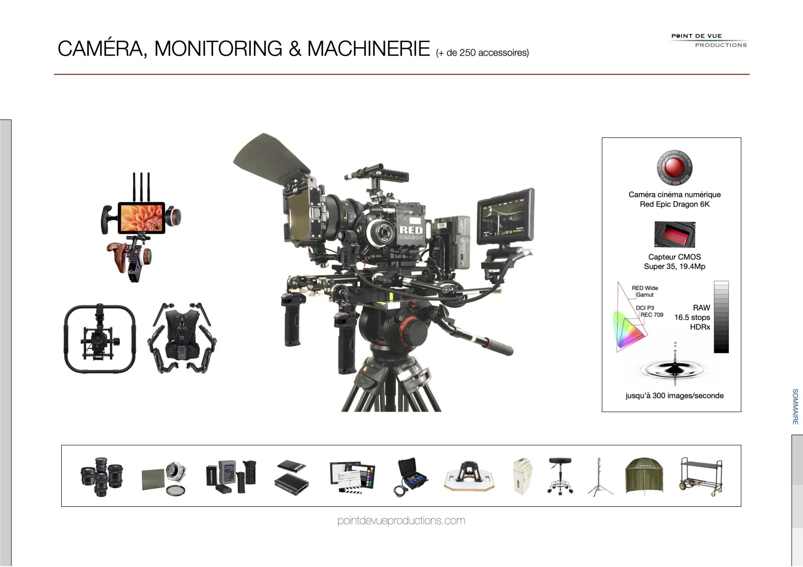 Caméra RED + Ronin + opérateur + véhicule - Photo 1 sur 9