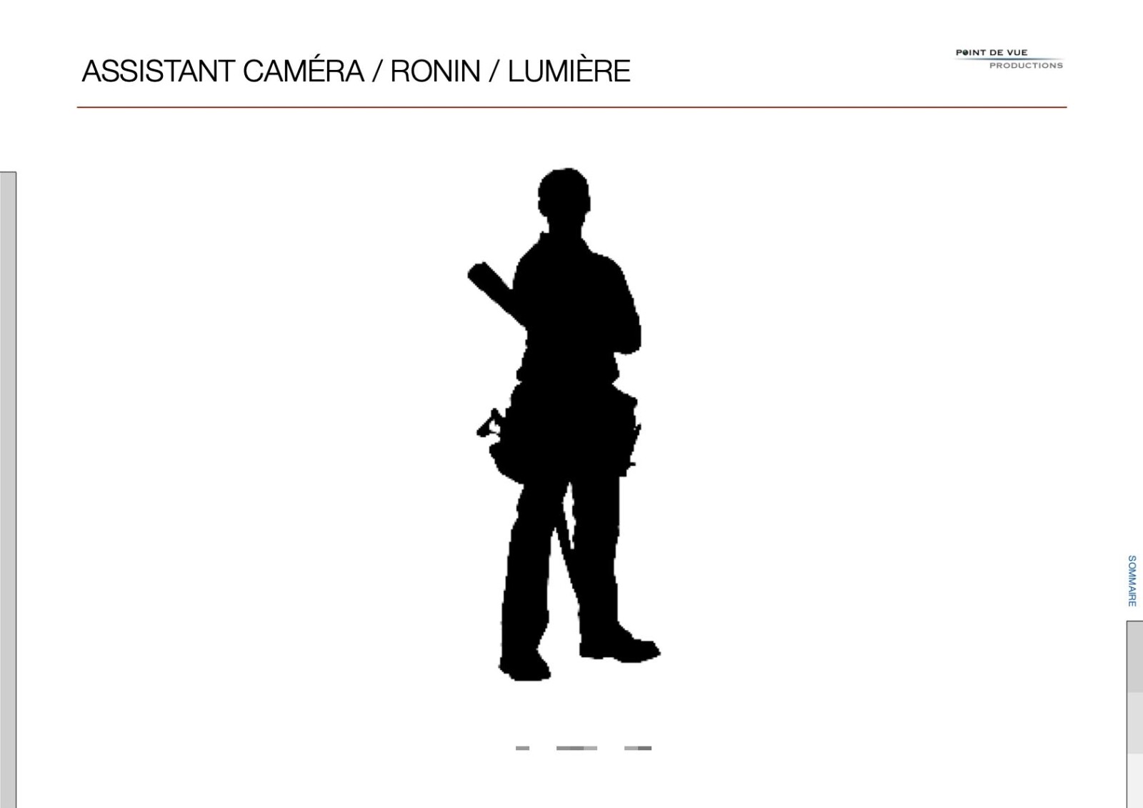 ‎Assistant caméra / Ronin / lumière - Photo 1 sur 9