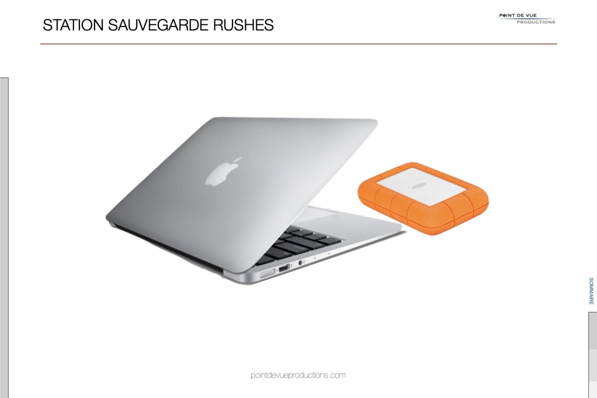 Location Station sauvegarde rushes - Lightyshare