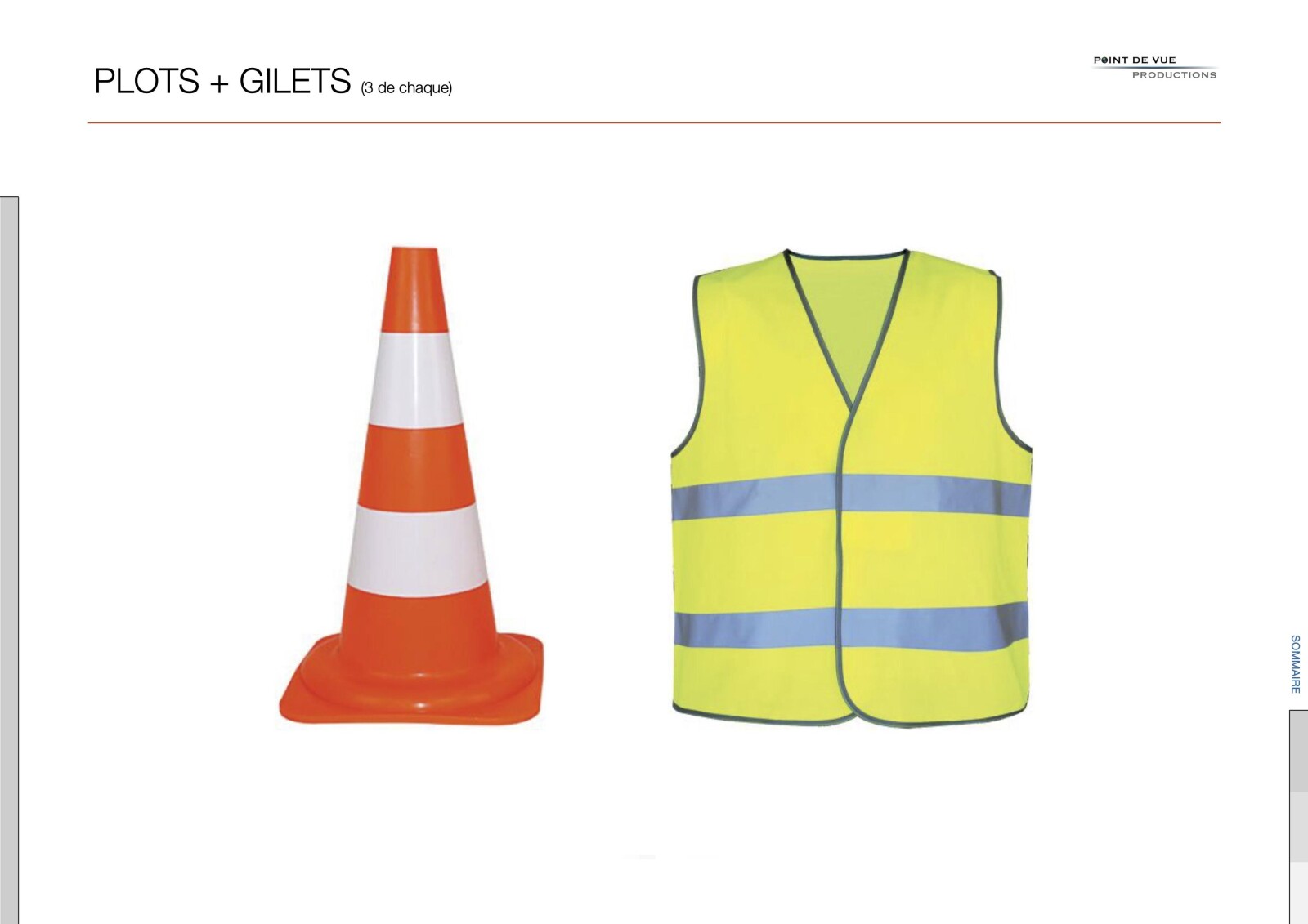 Cônes / plot signalisation  + gilets jaunes - Photo 1 sur 9