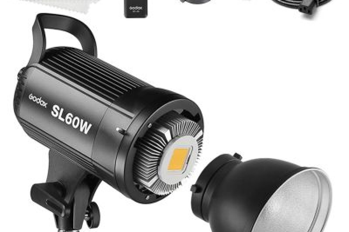 Location Projecteur LED Godox SL60W + Soft box 120cm - Lightyshare
