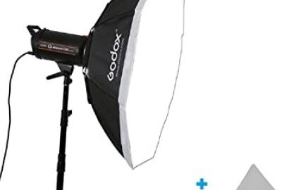 Location Projecteur LED Godox SL60W + Soft box 120cm