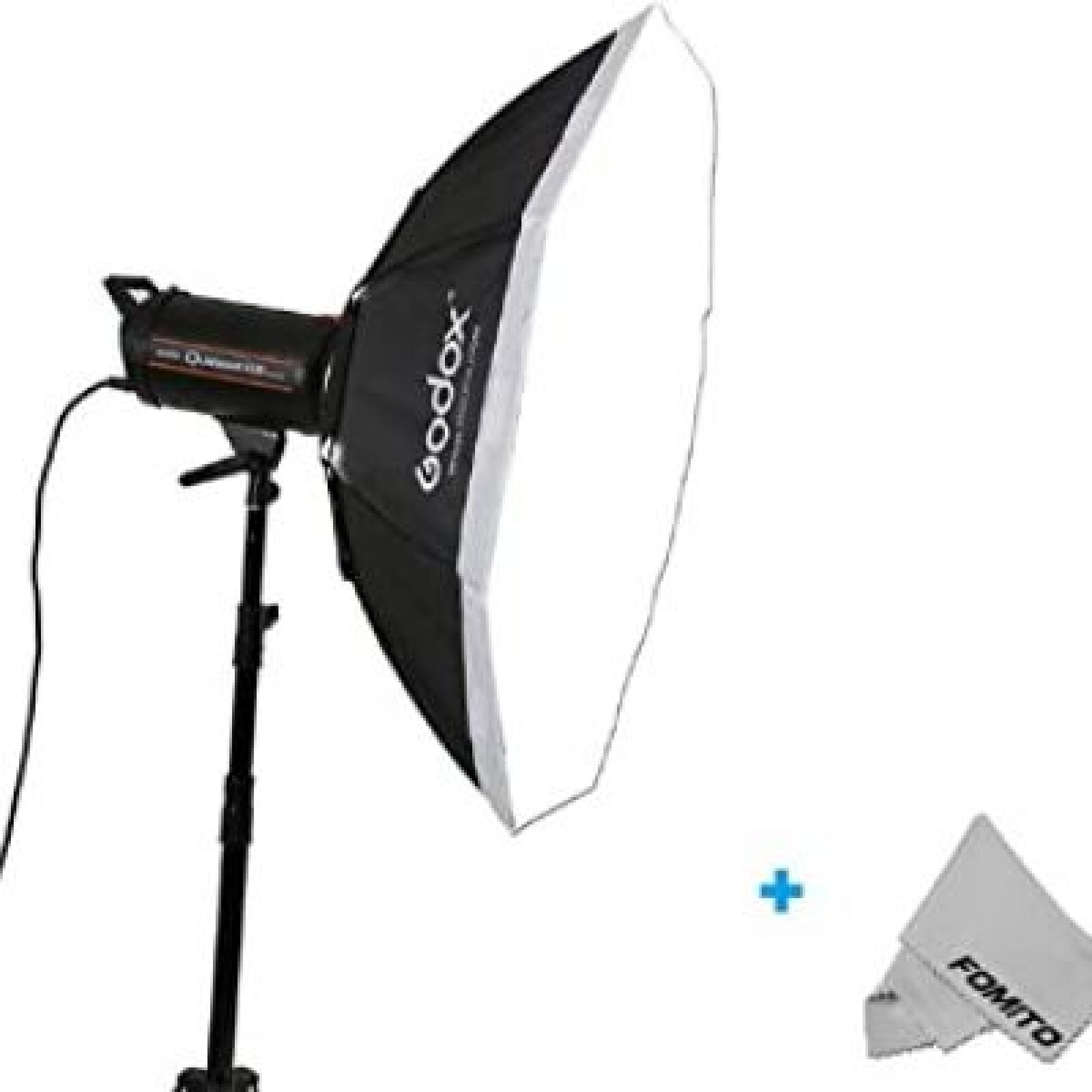 Projecteur LED Godox SL60W + Soft box 120cm - Photo 2 sur 2