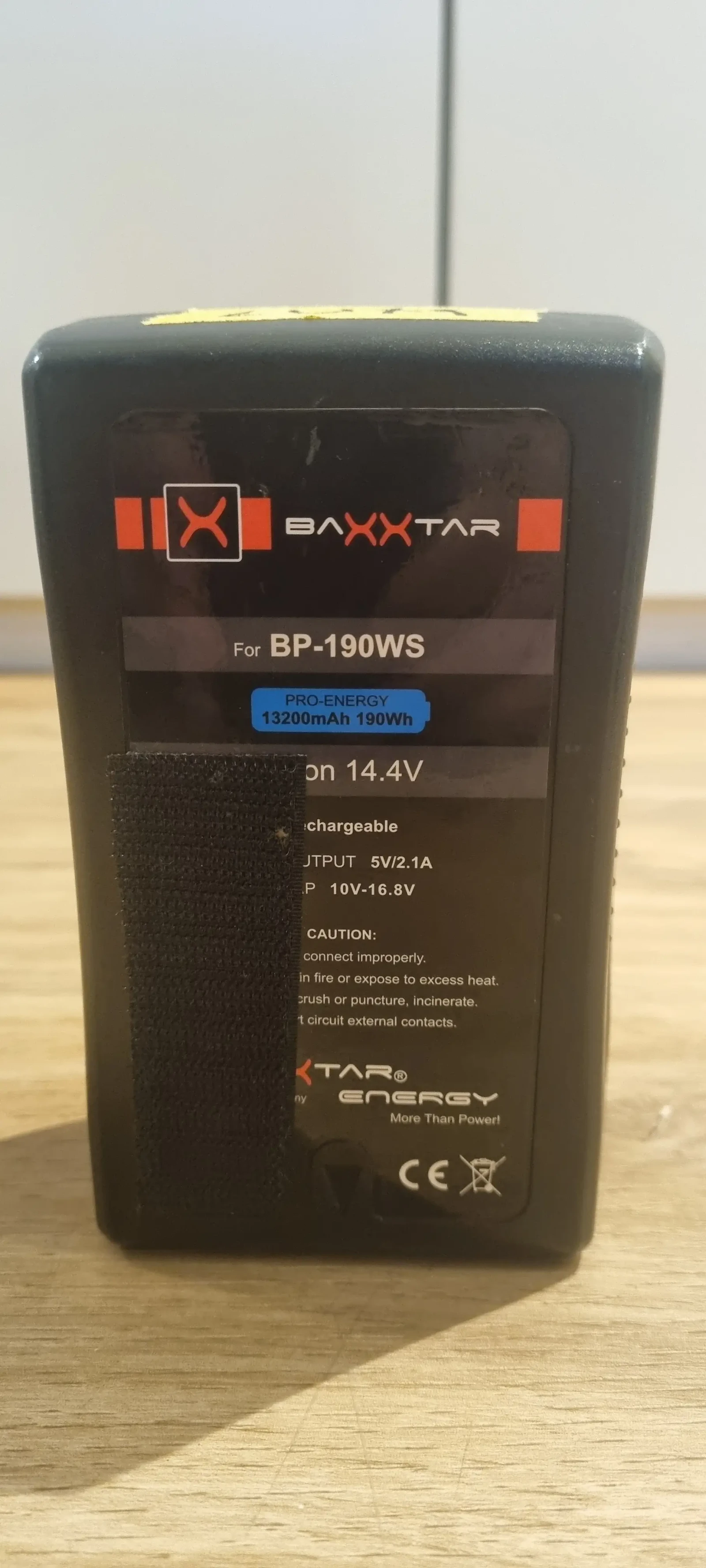 baxxtar BP190WS - Photo 1 sur 2