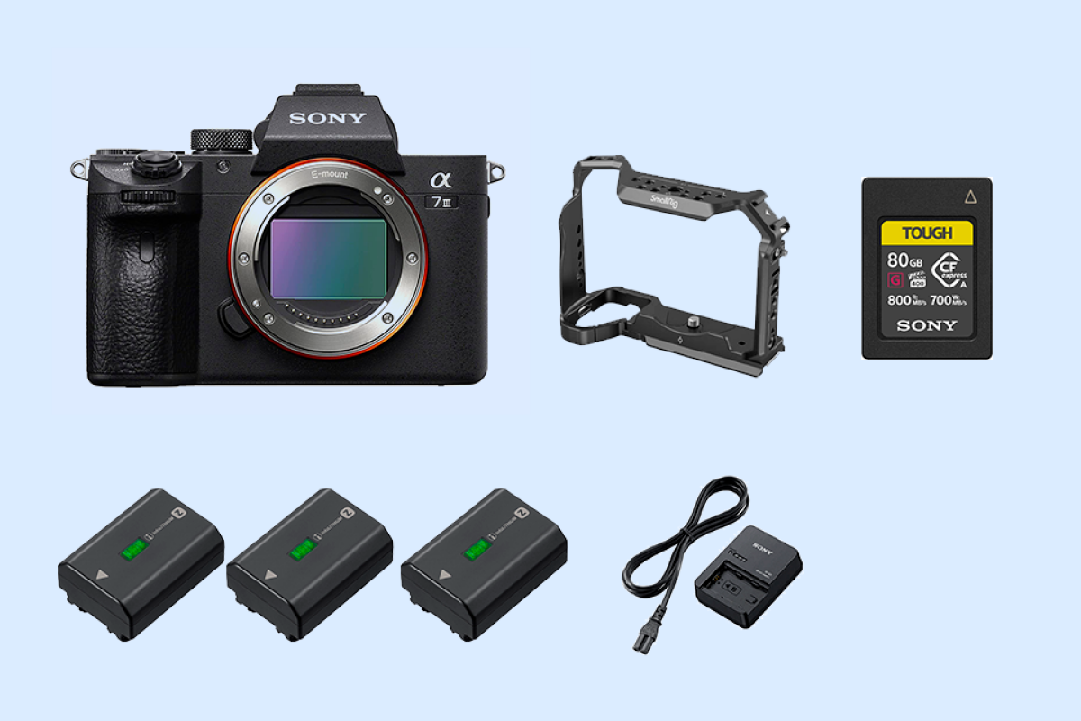 Location Sony A7SIII (Boîtier + 3 batteries NP-FZ100 + carte CFexpress) à Paris - Lightyshare