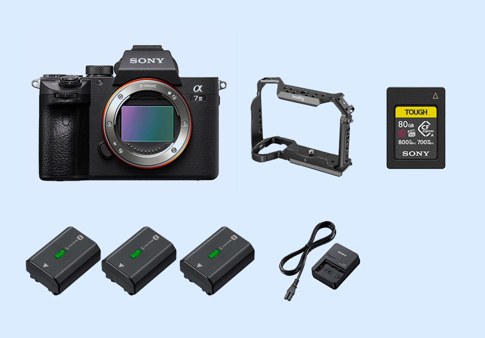 Sony A7SIII (Boîtier + 3 batteries NP-FZ100 + carte CFexpress) à Paris - Photo 1 sur 1