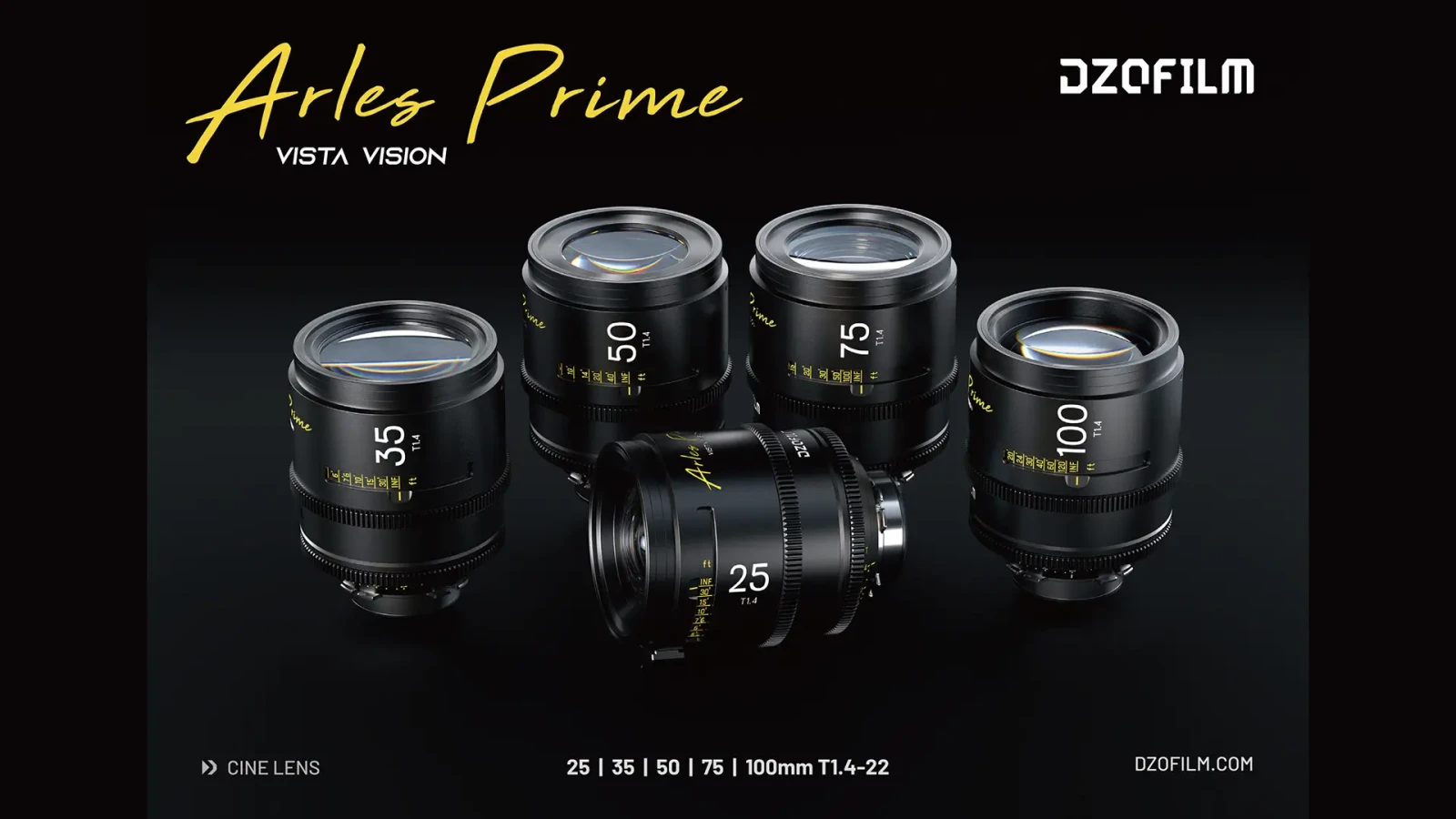 DZOFILM ARLES PRIME 25/35/50/75/100 - Photo 1 sur 1