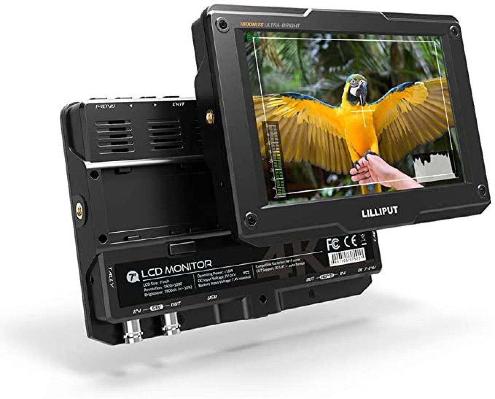 Moniteur Lilliput H7s 7" SDI/HDMI Ultra Bright - Photo 1 sur 4