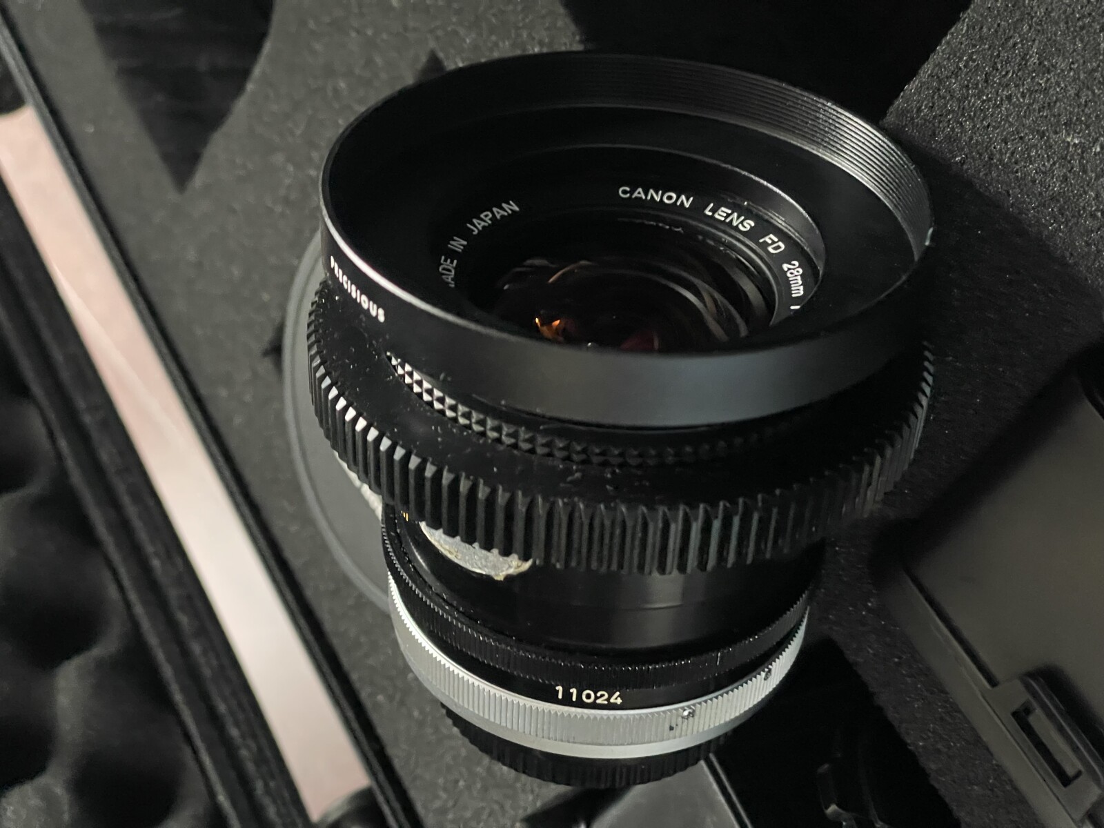 Canon FD 28mm F/2.8 SC - Photo 1 sur 3