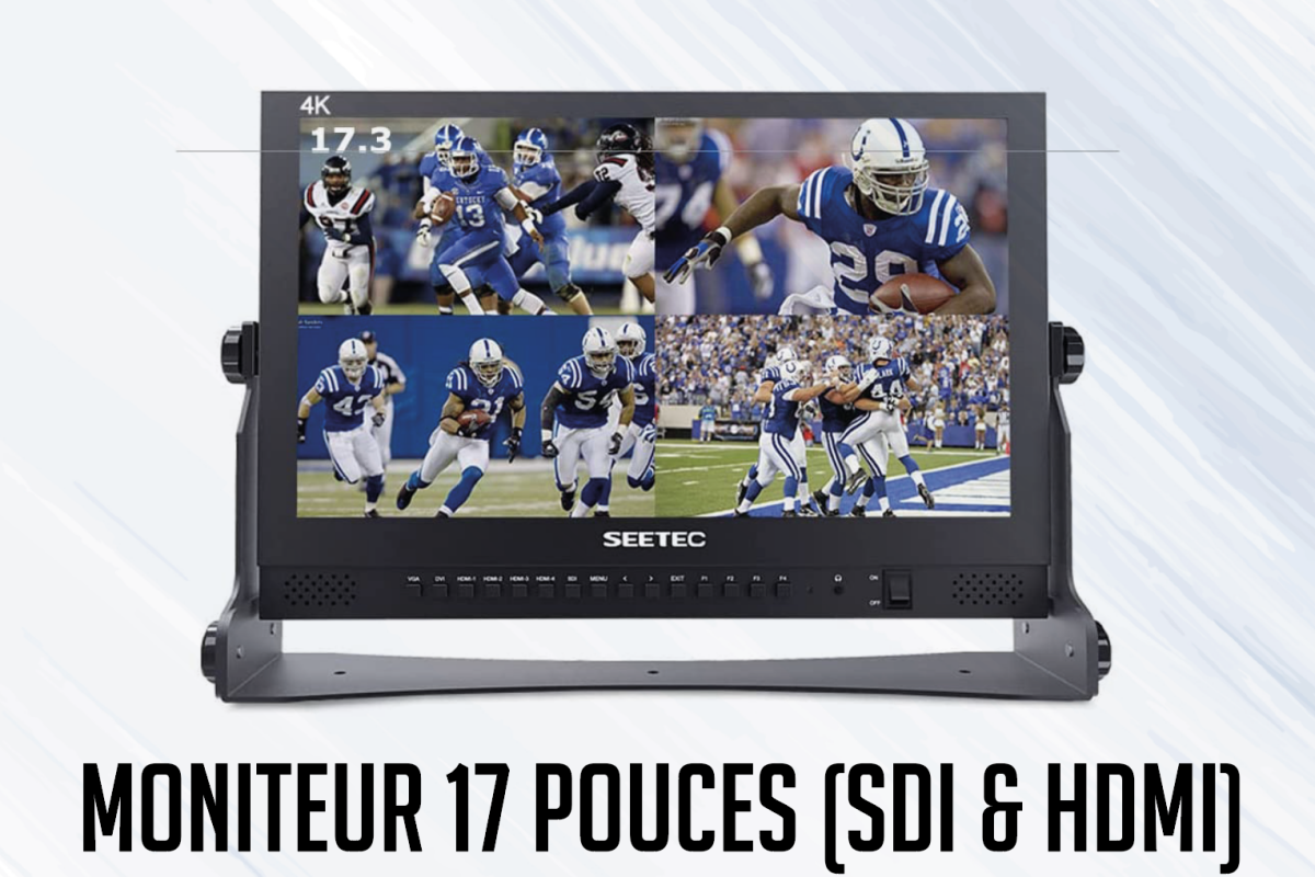 Location MONITEUR SEETEC 17pouces (SDI & HDMI) - Lightyshare