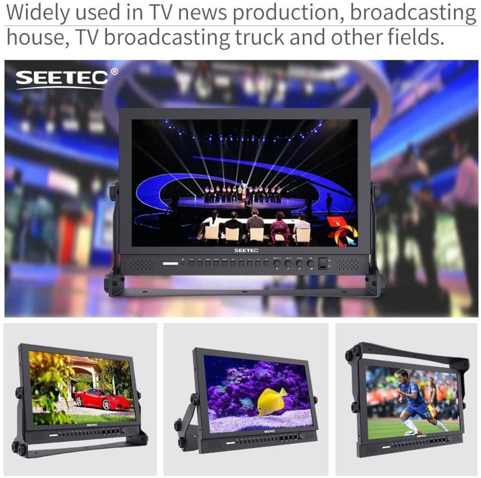 MONITEUR SEETEC 17pouces (SDI & HDMI) - Photo 2 sur 5