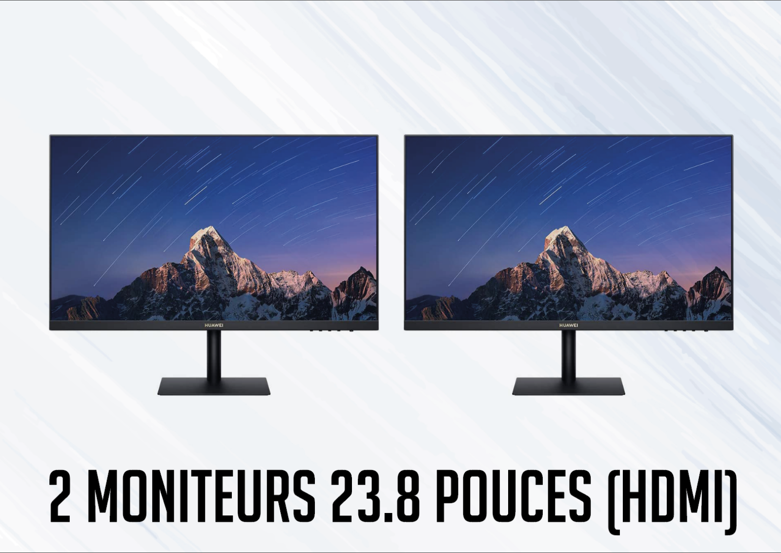 2 MONITEURS HUAWEI 23,8 POUCES (HDMI) - Photo 1 sur 1