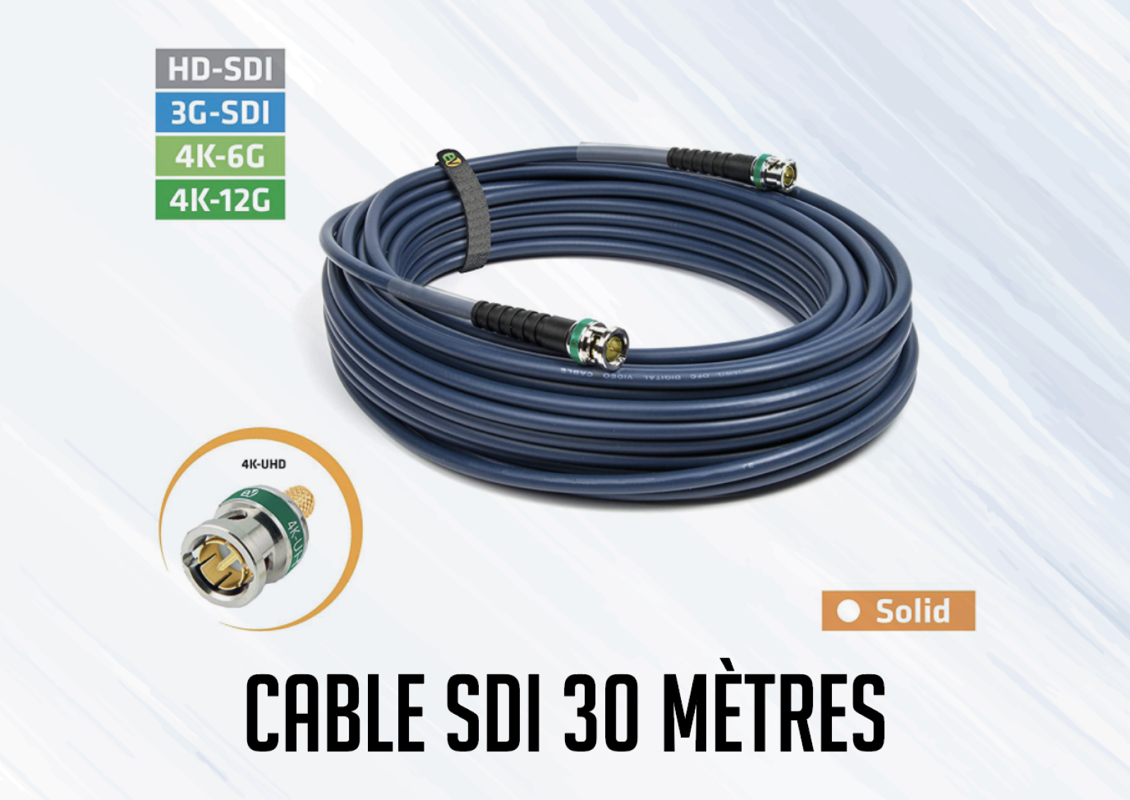 CABLE SDI 30 mètres - Photo 1 sur 1
