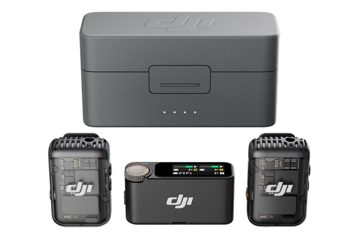 Location DJI Mic 2 (2 TX + 1 RX + Boîtier de Recharge) - Lightyshare