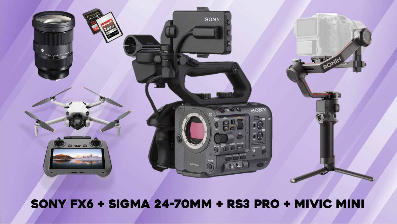 PACK CLIP FX6 - Photo 1 sur 1