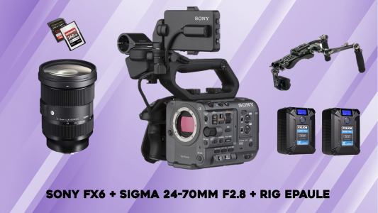 Location PACK EPAULE FX6