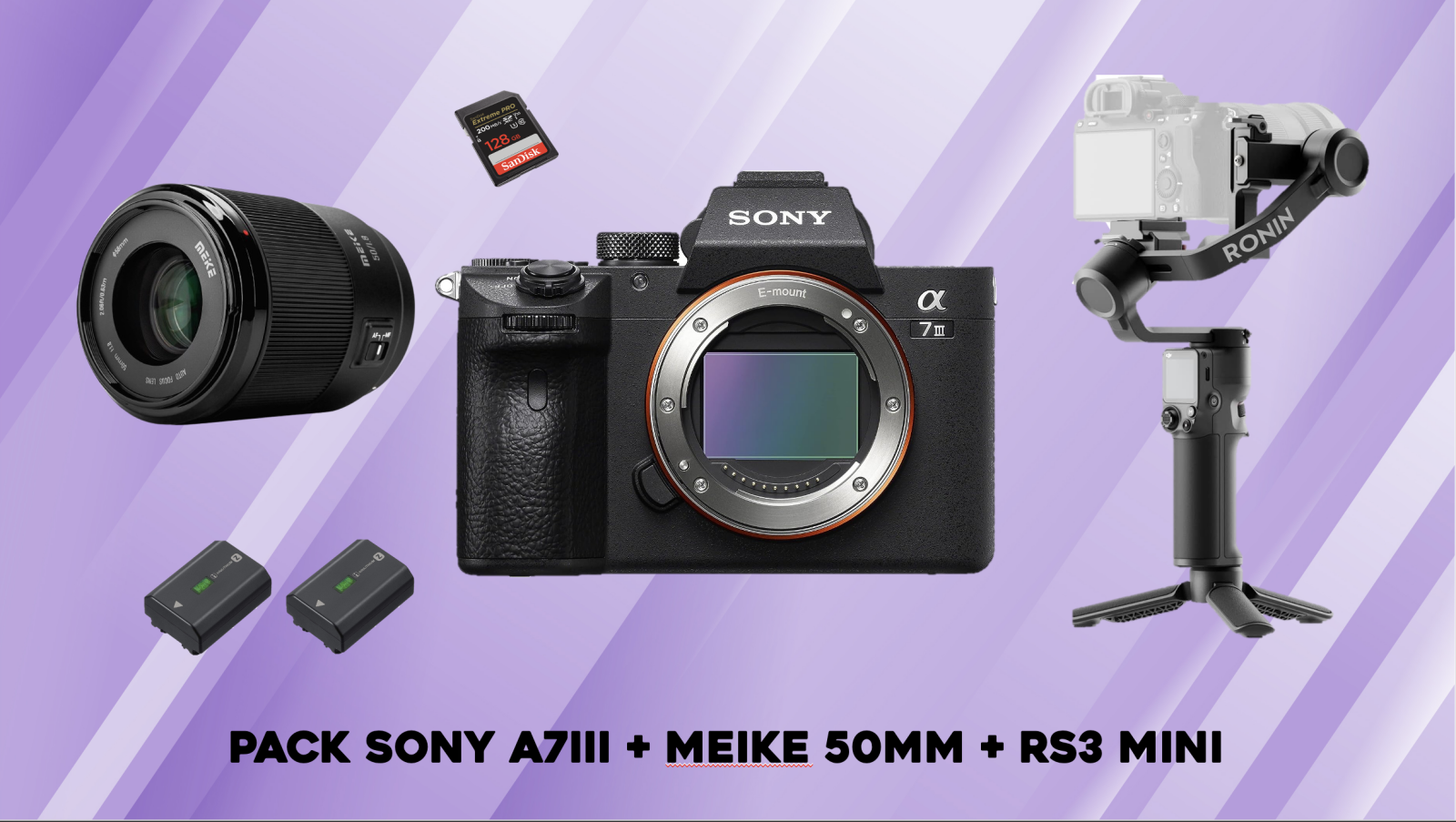 PACK LEGER A7III - Photo 1 sur 1