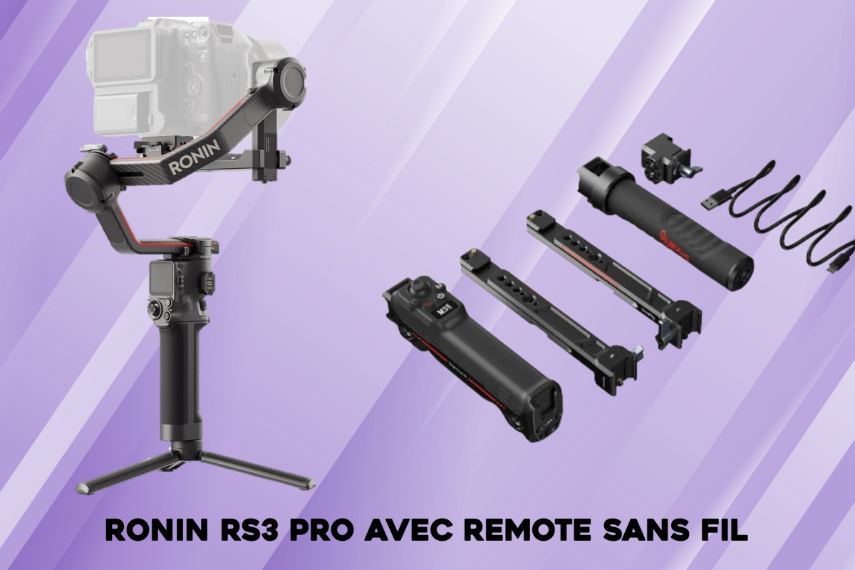 Location RONIN RS3 PRO AVEC REMOTE SANS FIL - Lightyshare