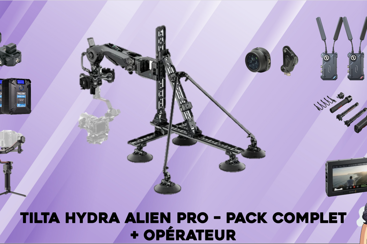 Location PACK HYDRA ALIEN PRO + OPERATEUR - Lightyshare
