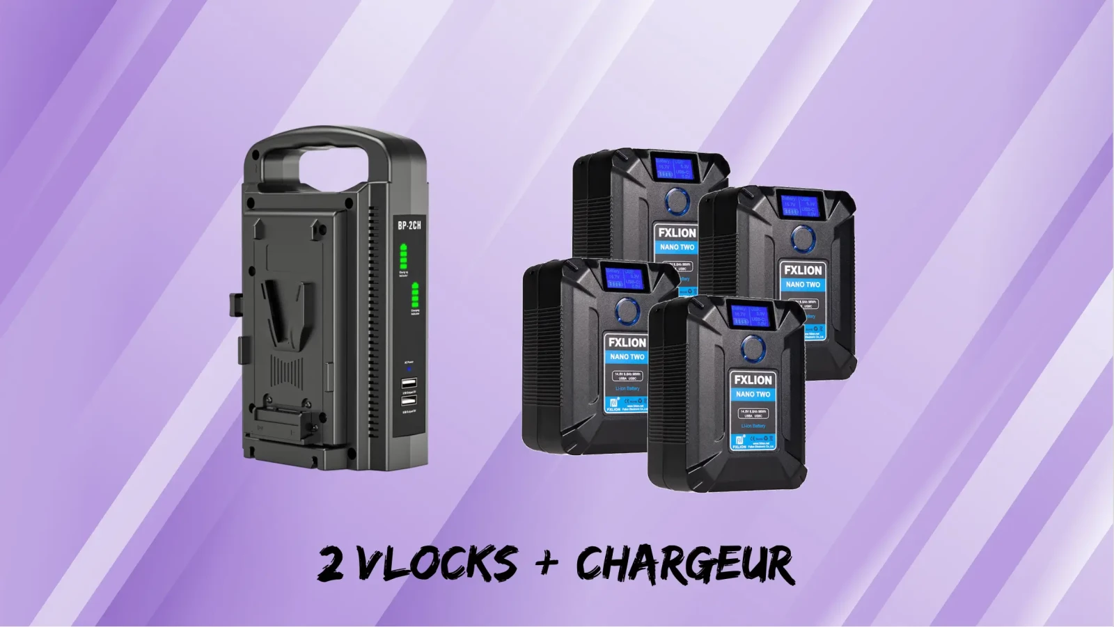 FXLION VLOCK + CHARGEUR - Photo 1 sur 1