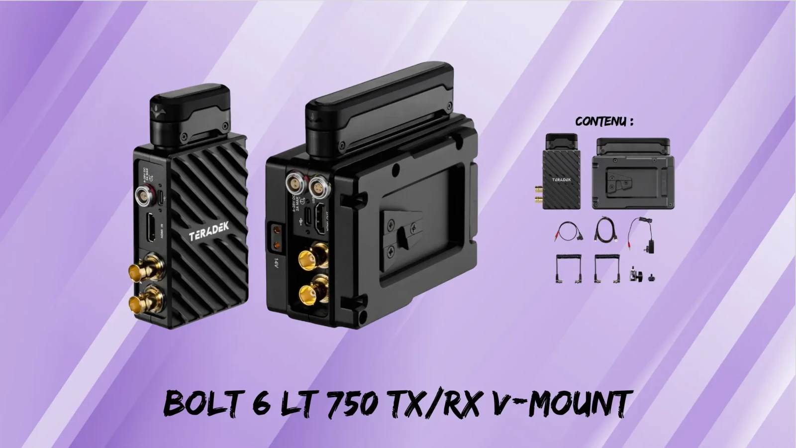 Teradek Bolt 6 LT 750 - VMOUNT - Photo 1 sur 1