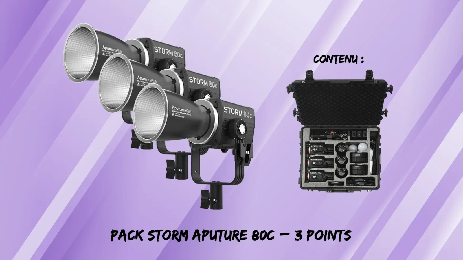 APUTURE Storm 80C - Photo 1 sur 1