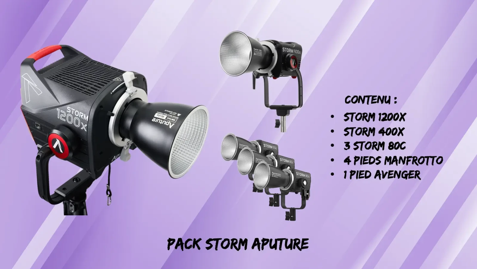 PACK STORM APUTURE - Photo 1 sur 1