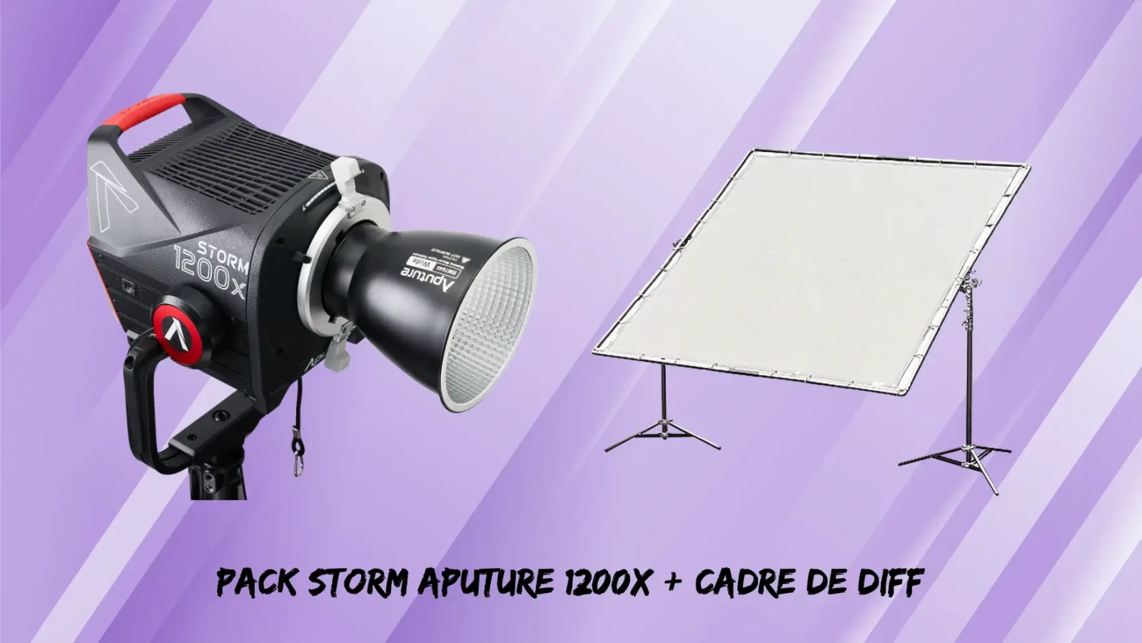 PACK 1200X + DIFF 6X6 - Photo 1 sur 1