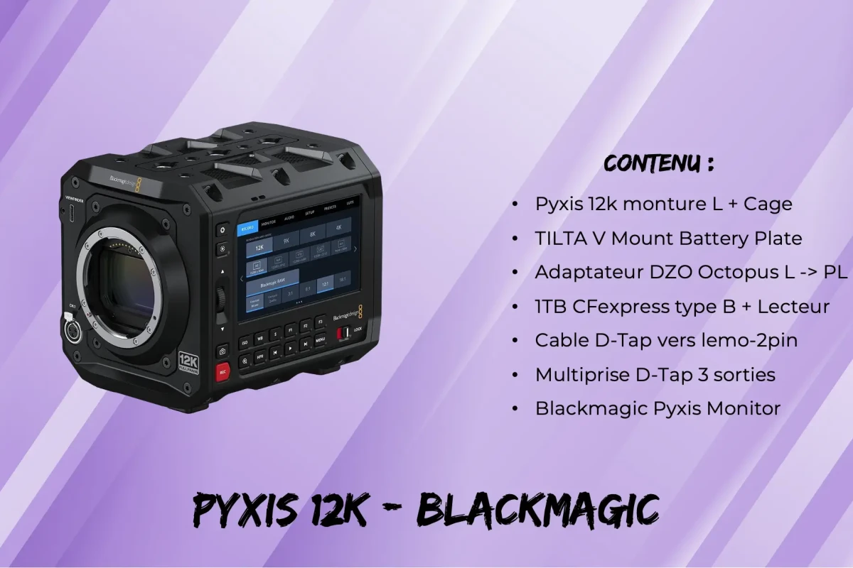Location BLACK MAGIC PYXIS 12K - Lightyshare